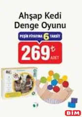 AHŞAP KEDİ DENGE OYUNU fiyat ve kampanya bilgisi
